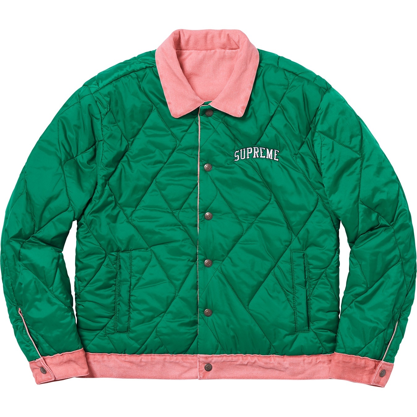 Supreme®/Levi's® Quilted Reversible Trucker Jacket view 10